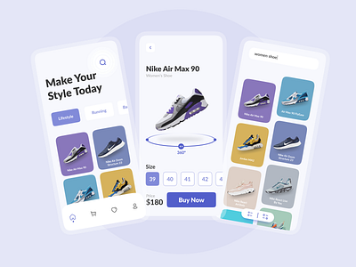 Nike Store 👟- UI Mobile