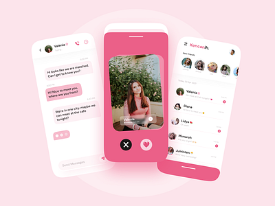 Dating App 💞 -  UI Mobile