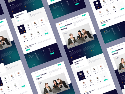 A+ Agency - About Us by Faris🤘 for 10am Studio on Dribbble