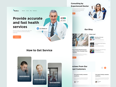 Medico - Medical Care Landing Page