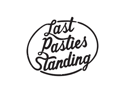 Last Pasties Standing 1 lettering logo