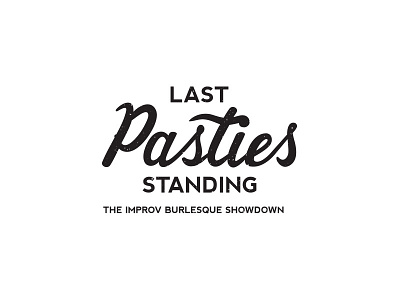 Last Pasties Standing 2 lettering logo