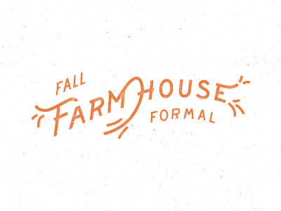 Farmhouse Formal