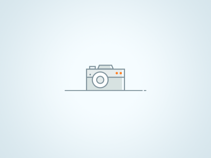 Camera Snap Animation ae animation camera flash gif icon illustration loop snap