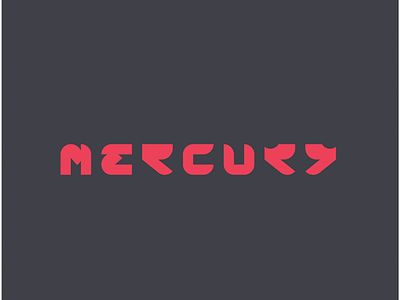 Logo for Mercury Development challenge logo logotype mercdev mercury mercury development mercury logo design contest