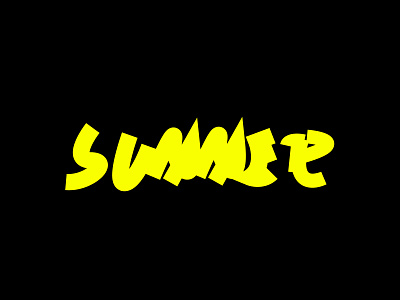 Logo Summer logo logotype