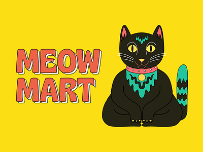 Meow Mart: A new game from Mailchimp! animation arcade bodega cat corner store design game illustration mailchimp meow motion design