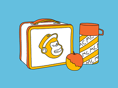 Lunchbox illustration lunchbox mailchimp thermos
