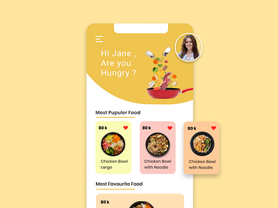 Are you Hungry ? app branding design graphic design illustration illustrator minimal ui ux web website