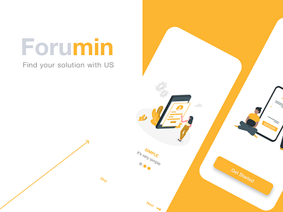 Forumin App - Onboarding