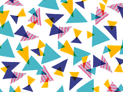 Triangle Dance Party! (my latest experiment in patternmaking)