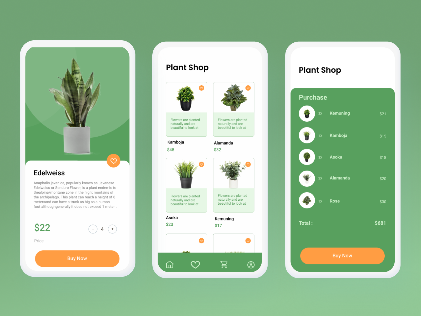 Plant Shop Flower App Design By Sopia Septiani On Dribbble 0363