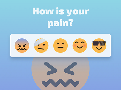Measuring Pain agency app design ui ux