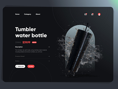 Online Shop Landing Page