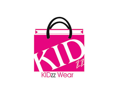 Kidzz Wear branding illustration logo design