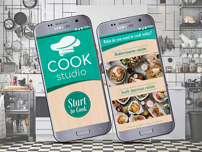 Cook studio app food kitchen