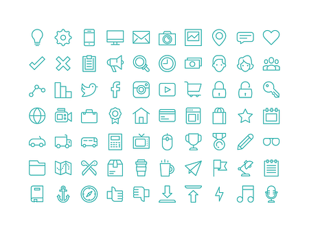 Line Template Icons by Vic Bell for Articulate on Dribbble