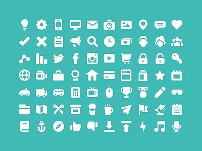 Solid Template Icons