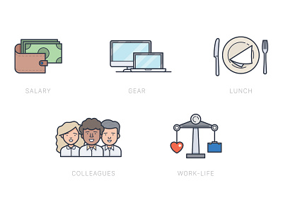 Career Perk Icons