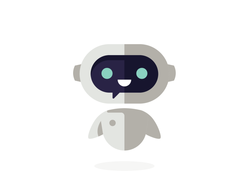 Blink Bot animation blink character chatbot gif illustration mascot robot