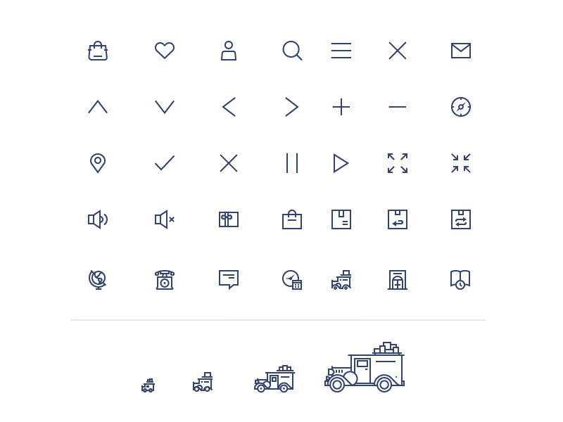Burberry Iconography ui design fashion iconography set burberry guidelines style guide icon