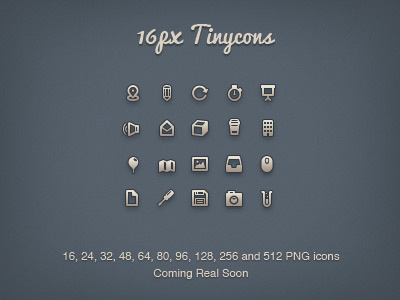 16px Tinycons Preview