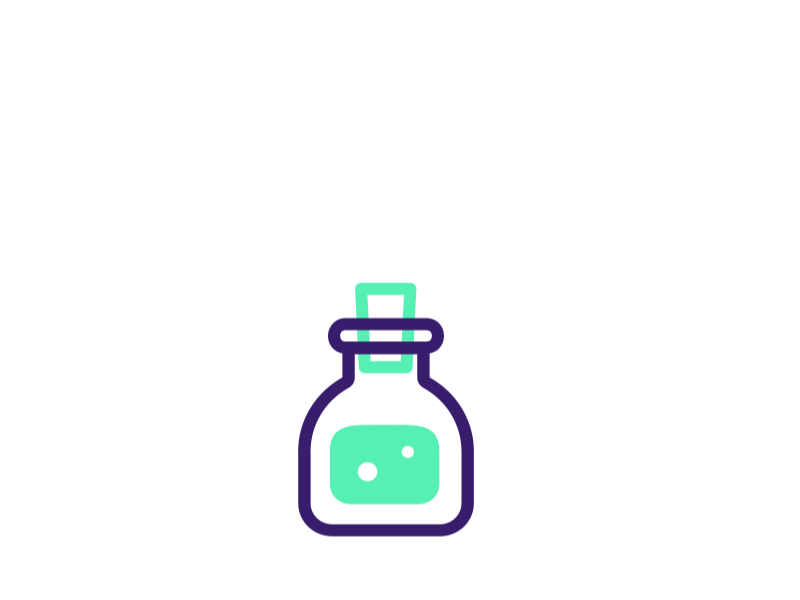 Potion ➡️ Sword after effects animation gif icon motion graphics transition
