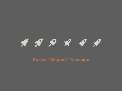 Rocket Concepts Development concept development icon pixel rocket ship shuttle vector web