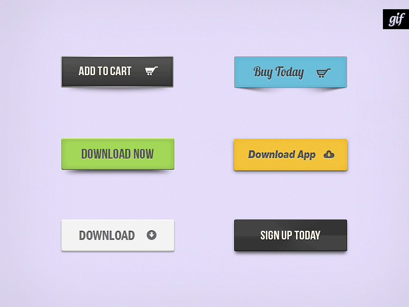 Web Buttons buttons ui web buttons