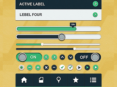 Leather App UI Kit
