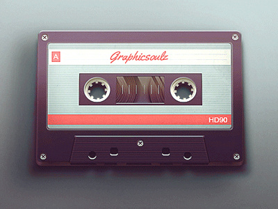 Audio Cassette audio audio cassette cassette icon icon design illustration music music icon retro screws