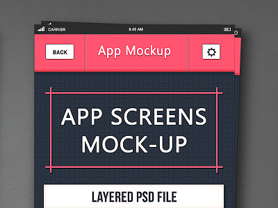 App Screens Mockup