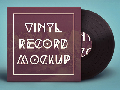 Vinyl Record Mockup cover cover design mockup music record showcase mockup vinyl vinyl record vinyl record mockup