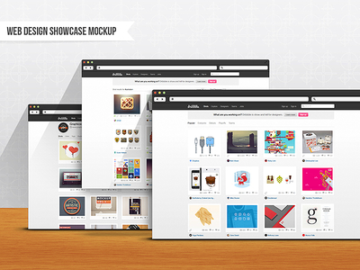 Download Website Showcase Mockup by Graphicsoulz - Dribbble