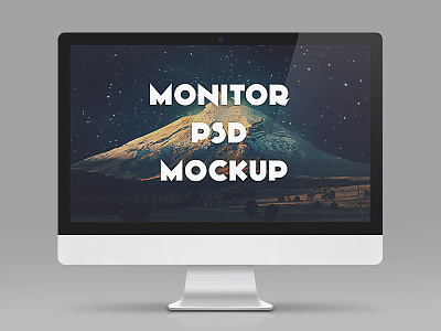 Monitor Psd Mockup