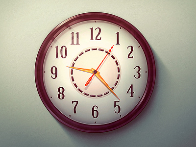 Wall Clock background clock clock vector digits needles psd retro texture time vector wall wall clock