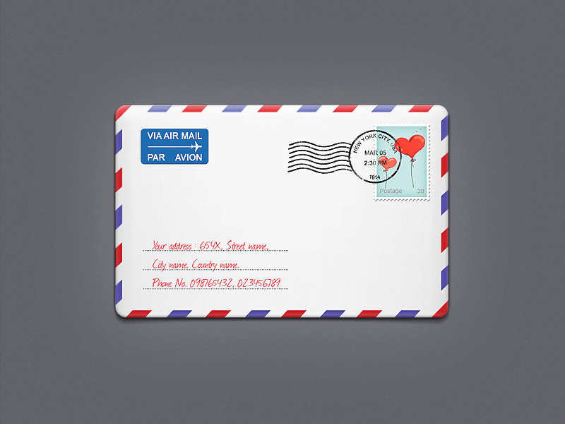 Mail Icons address envelope icon icon design letter letter envelope mail postage stamps psd stamp vector