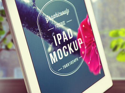 Free iPad Mockup free free mockup free resource freebie ipad ipad mockup leaves photo mockup screen mockup tablet