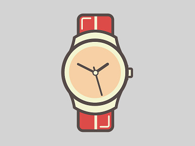 Wrist Watch ai flat icons hipster icon icon design icons time watch wrist watch