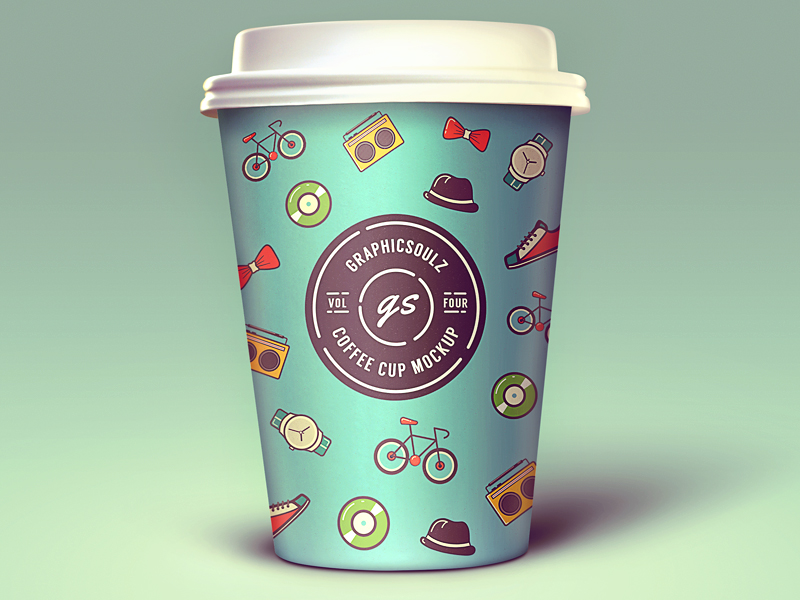 Download Coffee Cup Mockup by Graphicsoulz on Dribbble