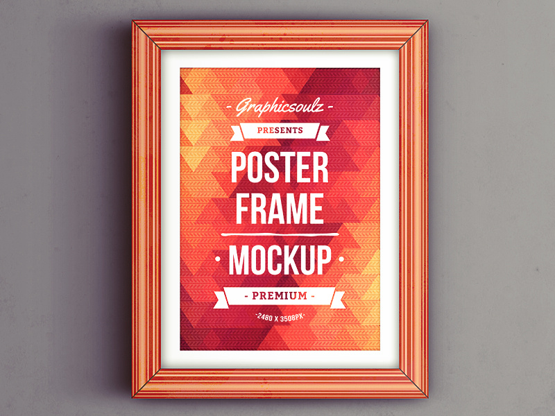 Poster Frame Mockup background abstract background ribbon wall label psd artwork flyer mockup poster mockup frame mockup poster