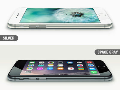Free iPhone 6 PSD Mockup