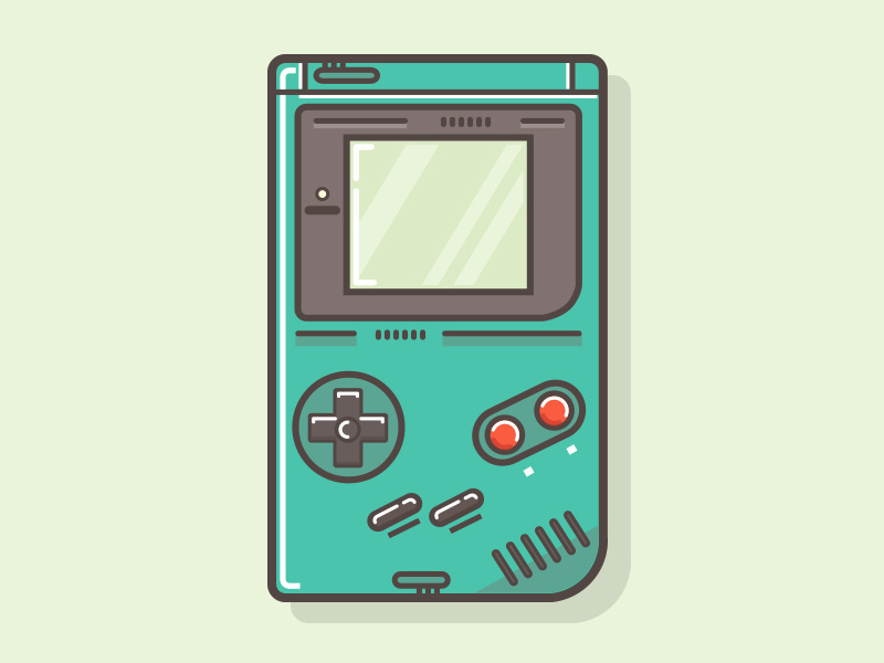 Download Gameboy Icon by Graphicsoulz on Dribbble