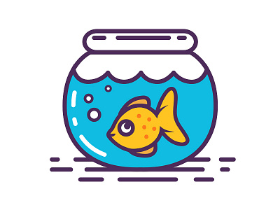 Goldfish Icon fish fish icon goldfish icon icon design icons illustration pets