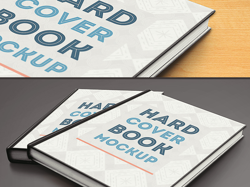 Hard Cover Book Mockup by Graphicsoulz on Dribbble