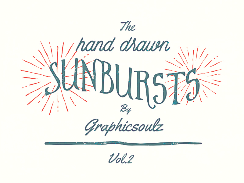 Hand Drawn Sunbursts