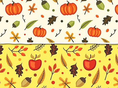 Patterns autumn autumn patterns fruit patterns vector vector patterns