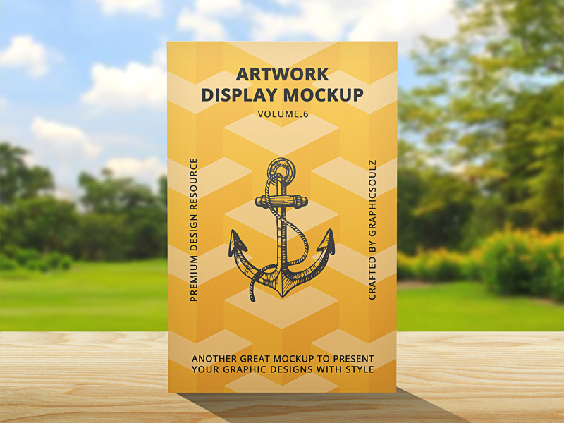 Artwork display mockup