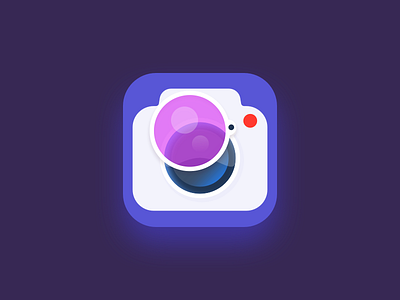 CameraFX - Filter effects camera effects filter flat fx icon ios lens purple