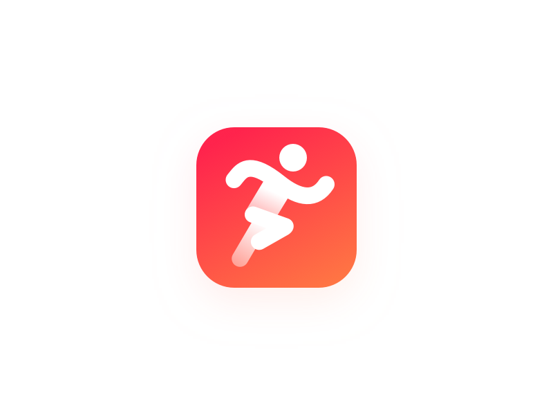 Running App by Henrik Abonyi 🧔 on Dribbble